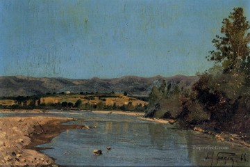 Paisajes Painting - Las orillas del Durance en Puivert paisaje Paul Camille Guigou Paisaje